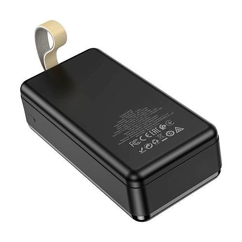 Аккумулятор внешний 30000mA BOROFONE BJ19B (USB выход 2,0A, Micro USB, TYPE-C, QC 3.0, PD20W) черный
