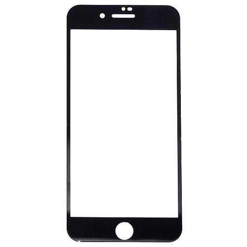 Защитное стекло совместим с iPhone 7 Plus/8 Plus YOLKKI Progress 2,5D с рамкой черное /ЁЛКИ/тех.пак.