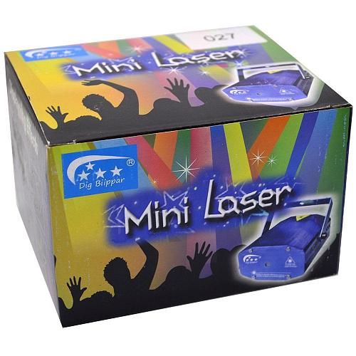 Лазерный проектор Mini (рассеиватель - узоры)