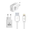 СЗУ 8pin lightning 1,0A (провод разъемный) YOLKKI YH-10L белый