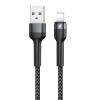 Кабель USB - Lightning 8-pin REMAX Jany RC-124i черный (1м)