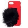 iph 7 помпон красн