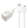 СЗУ+кабель (USB-C)  USB(1), 3A, 18W, QC 3.0  YOLKKI YH-30T бел.