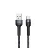 Кабель USB - TYPE-C REMAX Jany RC-124a черный (1м)