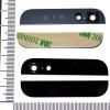 Стекло задней крышки iPhone 5 (2шт.) черный