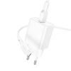 СЗУ micro USB 3,0A (провод разъемный, Quick Charge 3.0) BOROFONE BA72A белый