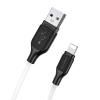 Кабель USB - Lightning  2.4A, 1m  BOROFONE BX42 бел.