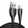 Кабель USB - Micro USB  2.1A, 1m  REMAX Lesu Pro RC-160m черн.