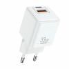 СЗУ  USB(1), USB-C(1), 3A, 33W, QC3.0 PD, GaN  REMAX Batt RP-U26