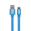 Кабель USB - Apple 8pin lightning YOLKKI Trend 01 голубой (1м)