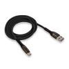 Кабель USB - TYPE-C WALKER C920 черный (1м)