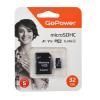 32GB GoPower MicroSDHC V10 class 10