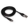 Кабель USB - micro USB WALKER C735 черный (2м)