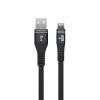 Кабель USB - Lightning 8-pin YOLKKI Pro 06 черный (1м)