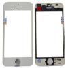 Стекло iPhone 5S + ОСА + рамка белый (олеофобное покрытие) AAA