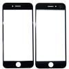 Стекло iPhone 8 черный (олеофобное покрытие) 