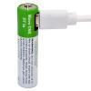 Аккум AAА HR03 450mAh 2шт с разъем-