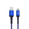 Кабель USB - micro USB YOLKKI Pro 02 синий (1м)