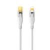 Кабель USB-C - Lightning  3А, PD 30W, 1m  REMAX Gen2 RC-C171 бел.