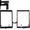 Тачскрин (Сенсор дисплея) iPad Air + кнопка HOME черный (1категория)