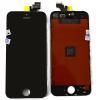 Дисплей iPhone 5 + тачскрин + рамка черный (1 категория)