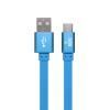 Кабель USB - micro USB YOLKKI Trend 01 голубой (1м)