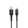 Кабель USB - TYPE-C YOLKKI Pro 02 черный (1м)