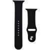 Силикон Apple Watch 38-40-41 SM черн