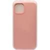 Чехол - накладка совместим с iPhone 15 Plus Soft Touch бледно-розовый 19 с логотипом