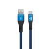 Кабель USB - micro USB YOLKKI Pro 06 синий (1м)