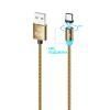 Кабель USB - TYPE-C YOLKKI Magnetic 01 золото (1м)