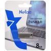 Флеш Netac 2 U326 8GB серебр