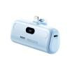 Аккумулятор внешний 5000mA REMAX Capsule RPP-633 (Type-C, 2A Lightning) голубой