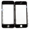Стекло iPhone 5C + ОСА + рамка черный (олеофобное покрытие) AAA