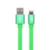 Кабель USB - Apple 8pin lightning YOLKKI Trend 01 зеленый (1м)