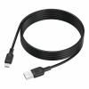 Кабель USB-C - USB-C  3А, PD 60W, 2m  BOROFONE BX113 черн.