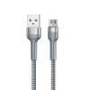 Кабель USB - micro USB REMAX Jany RC-124m серебро (1м)