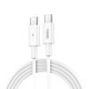 Кабель USB TYPE-C - TYPE-C REMAX Marlik RC-175c PD100W белый (1м)