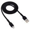Кабель USB - Lightning 8-pin WALKER C795 черный (1м)