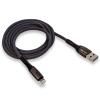 Кабель USB - Lightning 8-pin WALKER C920 серый (1м)