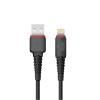 Кабель USB - Apple 8pin lightning YOLKKI Pro 04 черный (1м)