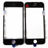 Стекло iPhone 5 + ОСА + рамка черный (олеофобное покрытие) AAA