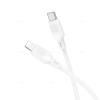 Кабель USB-C - Lightning  3A, PD 27W, 1m  BOROFONE BX113 бел.