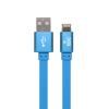 Кабель USB - Apple 8pin lightning YOLKKI Trend 01 голубой (1м)