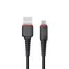 Кабель USB - TYPE-C YOLKKI Pro 04 черный (1м)