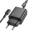 СЗУ micro USB 3,0A (провод разъемный, Quick Charge 3.0) BOROFONE BA72A черный