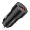 АЗУ USB 2,4A BOROFONE BZ19A (1USB,18W, QC3.0) черный