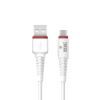 Кабель USB - TYPE-C YOLKKI Pro 04 белый (1м)