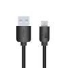 Кабель USB - micro USB YOLKKI Standart 02 черный (1м) max 2,1A