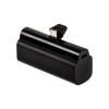 Аккумулятор внешний 5000mA WALKER WB-960 Mini (USB выход 3,0A, TYPE-C) черный 